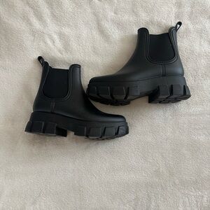 Jeffrey Campbell Black Ankle Booties